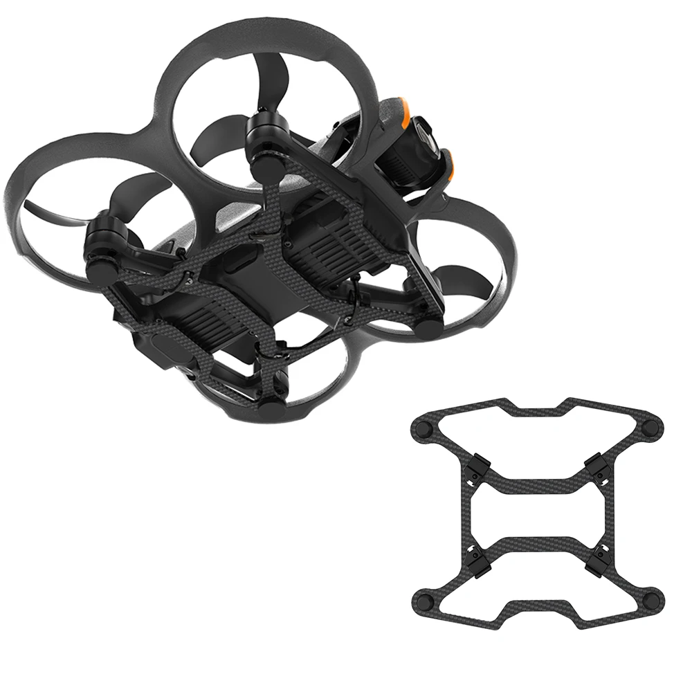 

Drone Accessories For DJI Avata 2 Chassis Armor Carbon Fibre Anti-collision Guard Bumper Protector Chassis Impact Protection