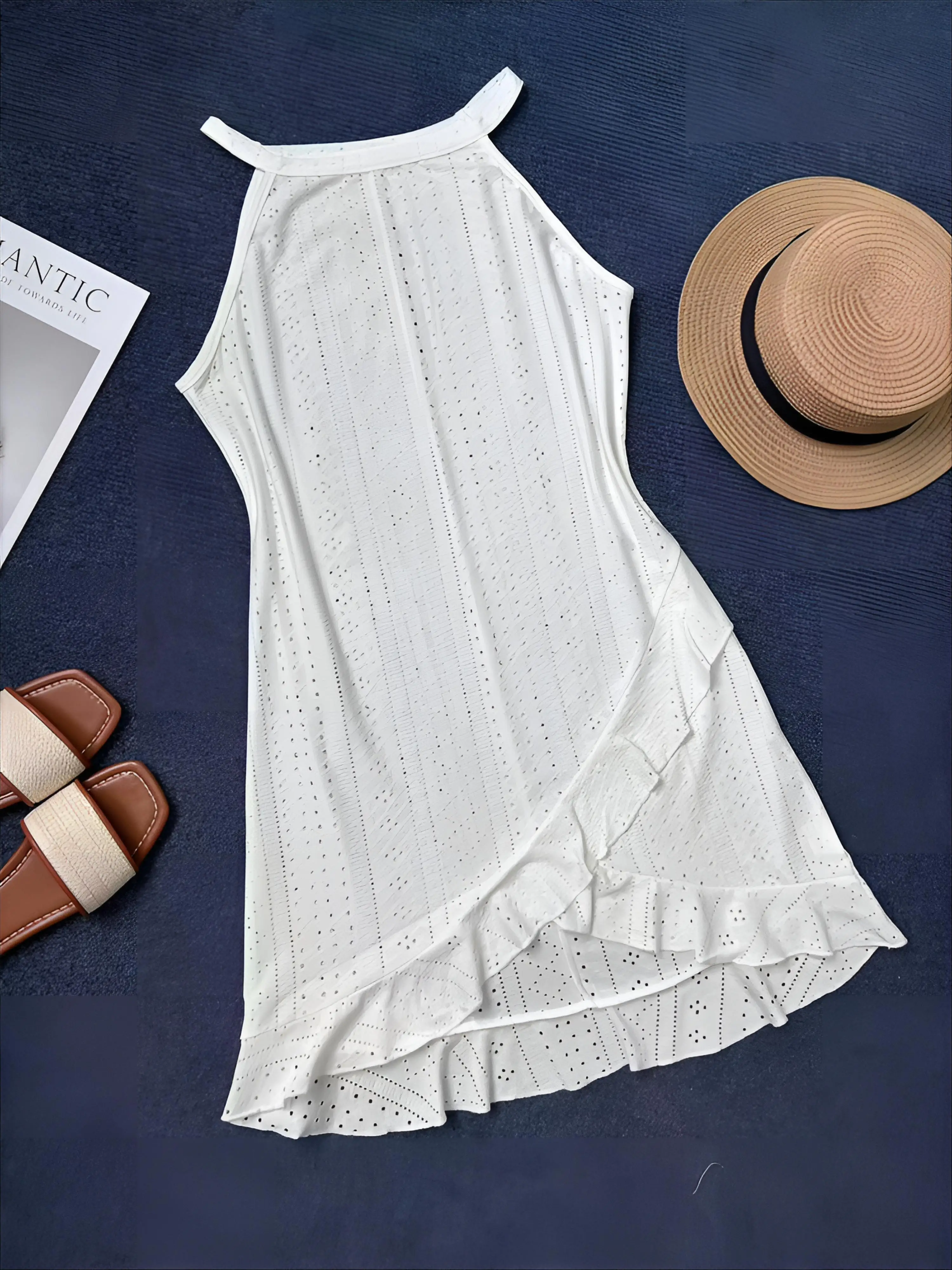 Couvrir demi maillots de bain femmes noir léopard maille automne tigre rayé dos nu vêtements d'extérieur Folk découpe lumière fluorescente décontracté Ins