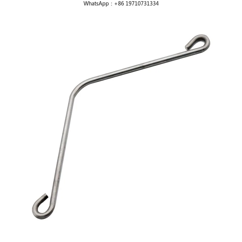 50 Pieces Stainless Steel Beehive Spring Clip Beehive Rim Connector Hive Box Coupler Beekeeping Tools
