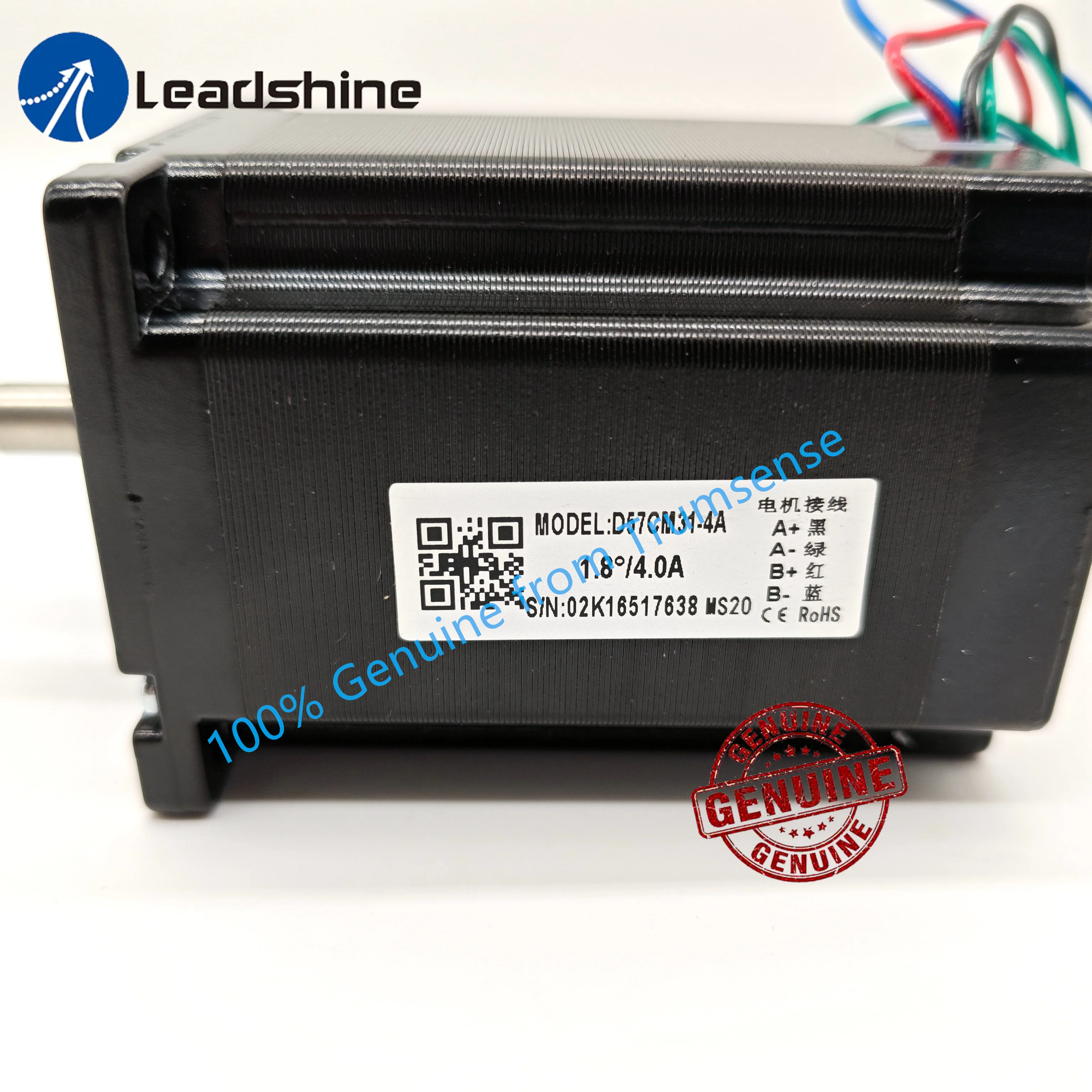 Imagem -05 - Leadshine Genuíno D57cm314a Motor Deslizante 3.1 n. m Torque a 88m Comprimento Passo Motor para Manipulador ou Máquina de Moldagem por Injeção