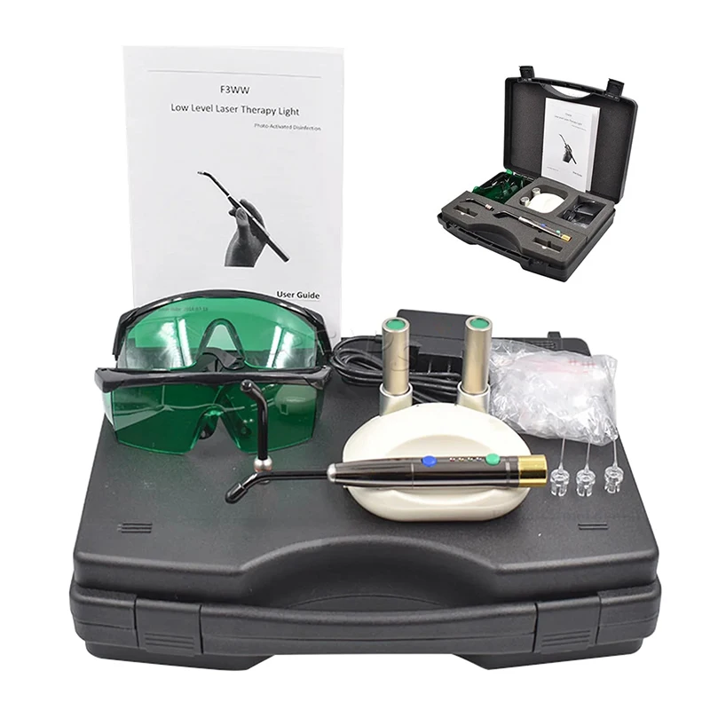 Wireless Dental Low‑Level Laser Handpiece 650nm PAD Photo‑Activated Disinfection Light for Oral Dental Clinic Therapy Equipment