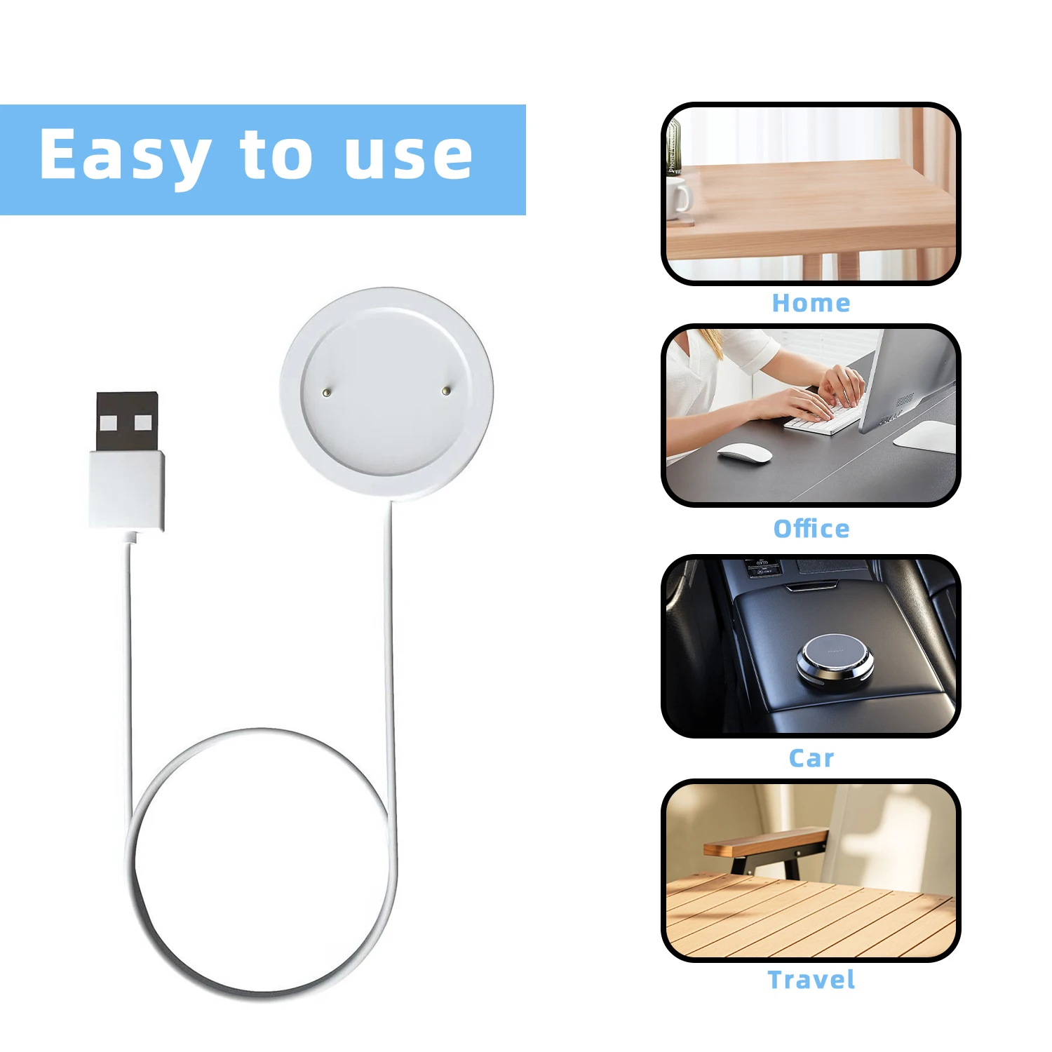 Honor replacement charger suitable for Honor GS4/GS3/watch4/5 USB smart watch charger charging cable