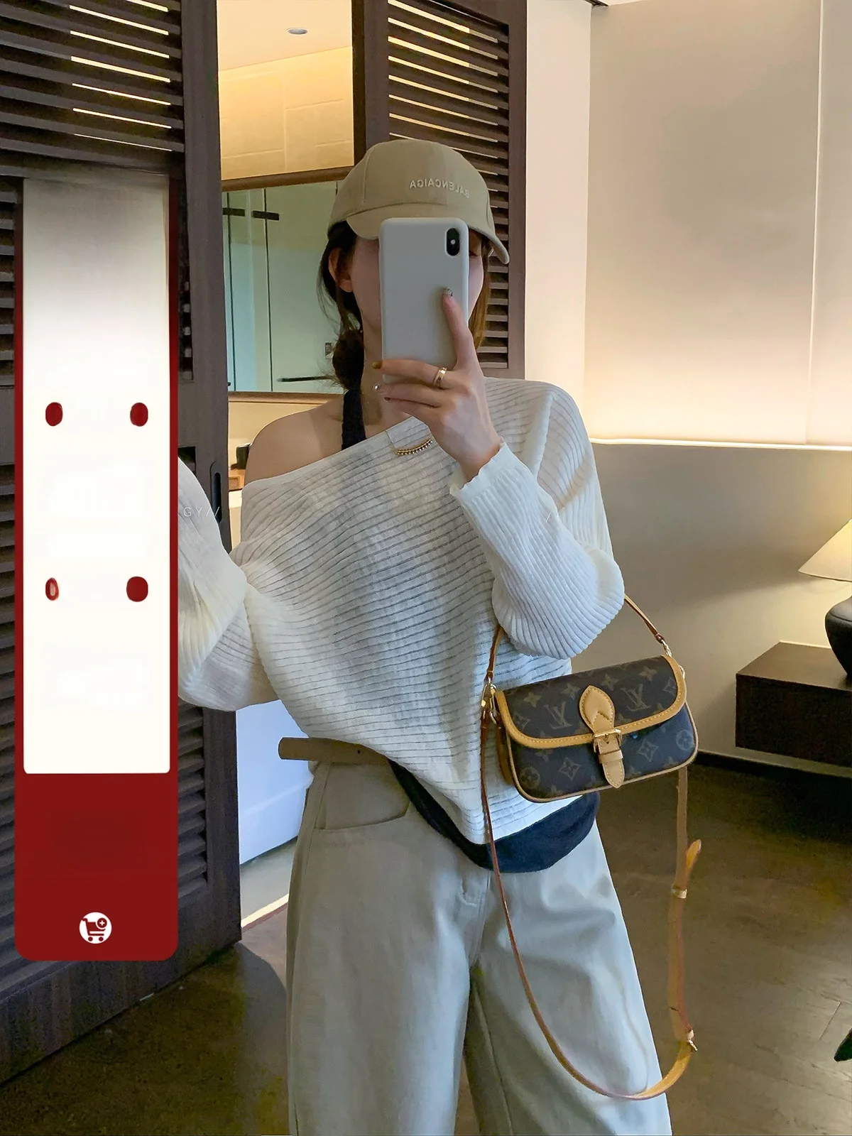 

Женский вязаный топ Love Devil Fish свободного кроя с длинными рукавами, имитация двухслойности, с открытыми плечами, весенний, модный, повседневный стиль