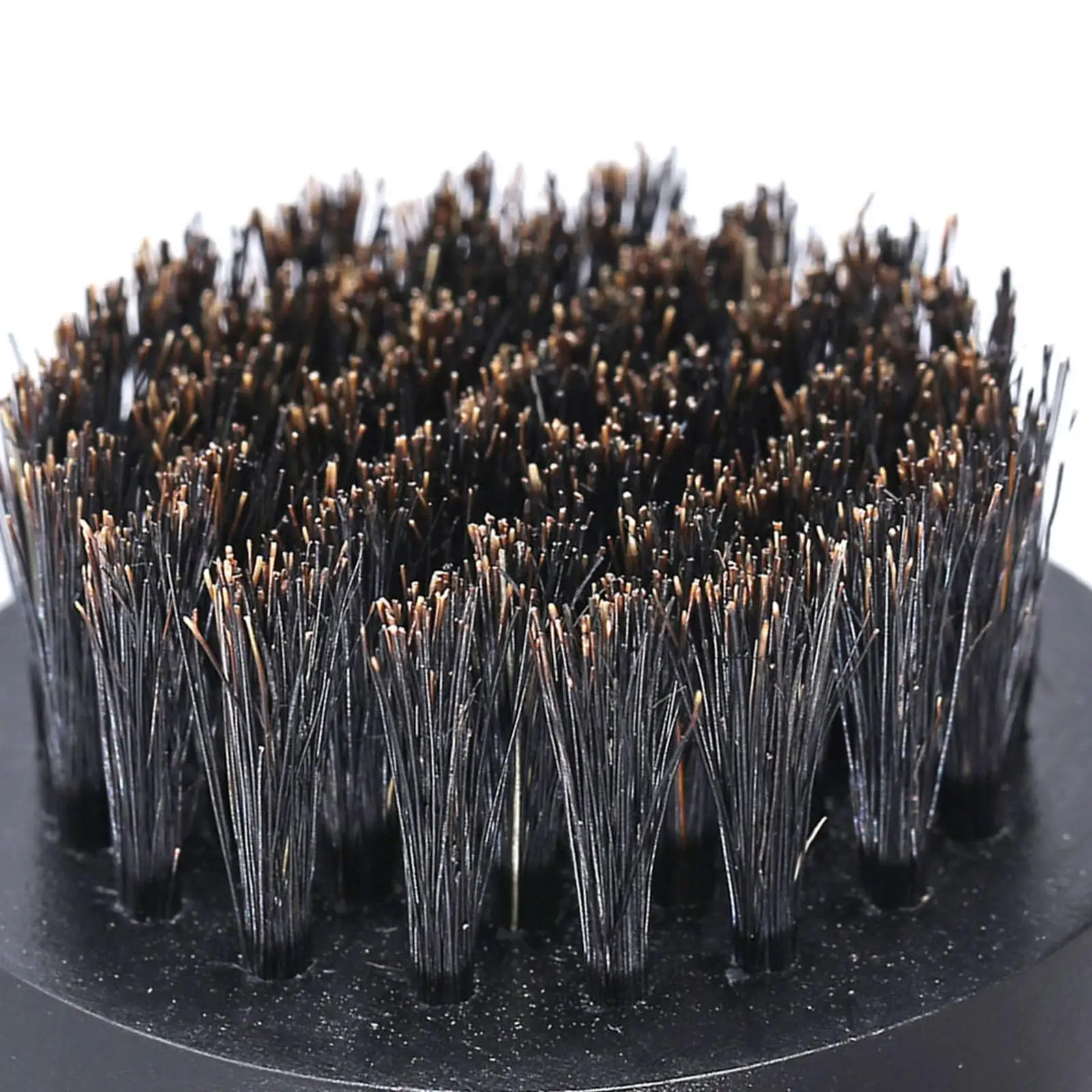 Portable Wooden Boar Bristle Beard Brush Soft Pocket Comb for Men Travel Grooming and Styling