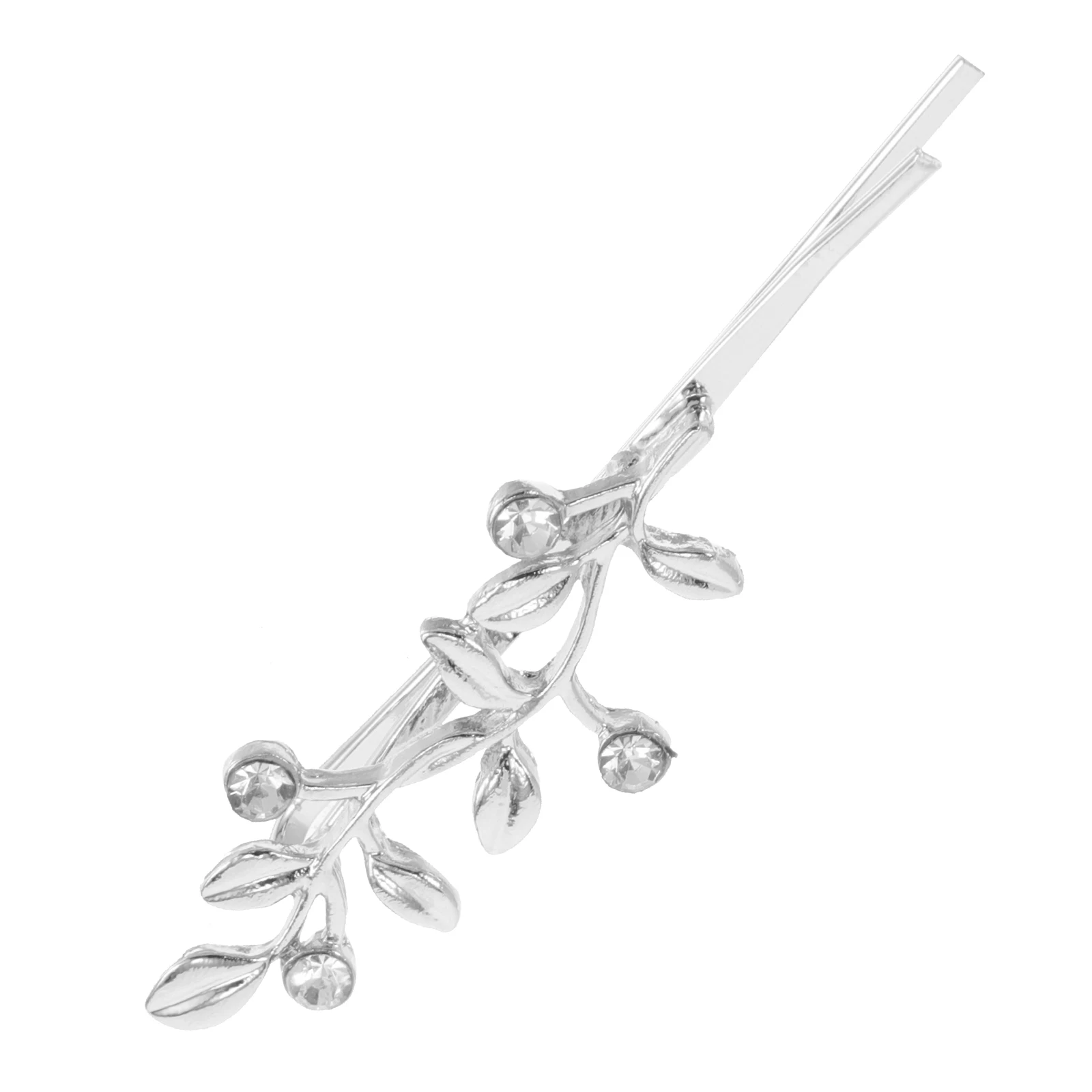 

Hair Clip Accessories Hairpin Bridal Pins Branch for Women Silver Elegant Clips Bride