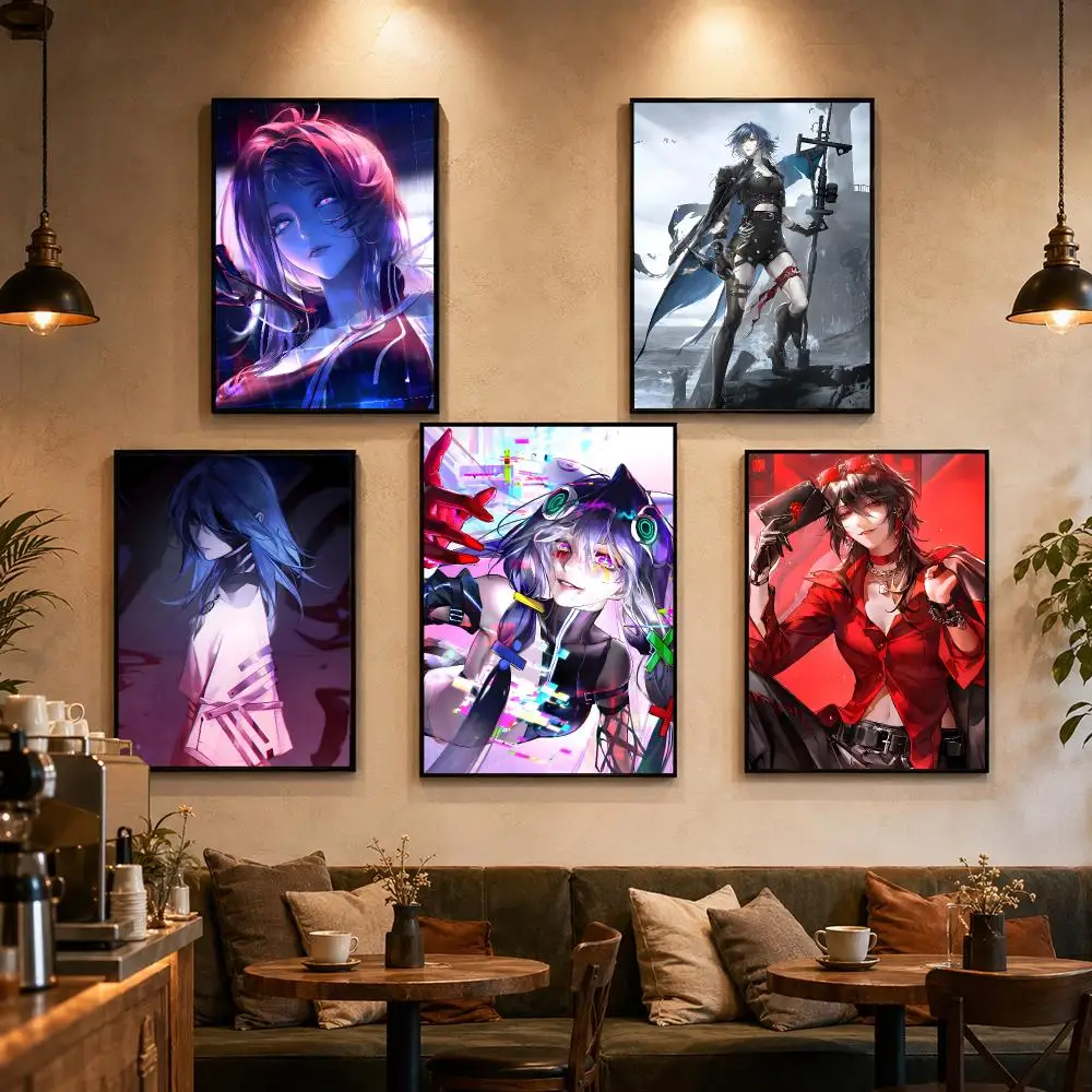 Game P-Path To Nowhere Poster Self-adhesive Art Waterproof Paper Sticker Coffee House Bar Dorm Room Wall Decor