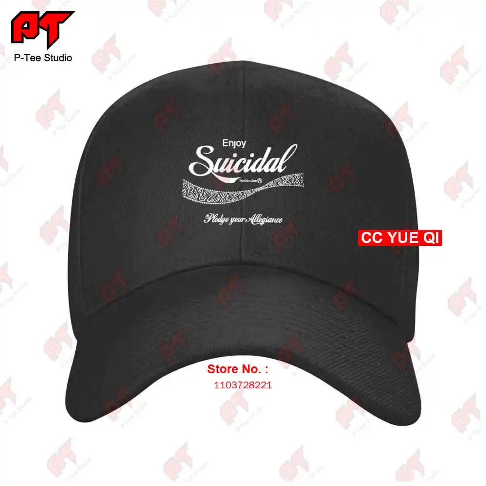 Brand New Suicidal Tendencies Enjoy St Dark Green Baseball Caps Truck Cap N60T