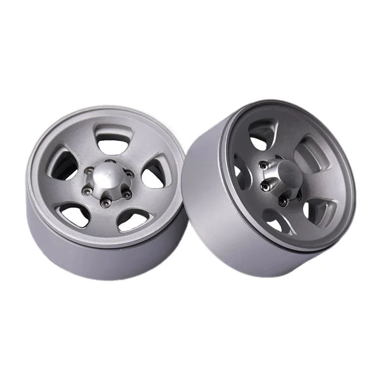 4PCS RC Crawler 1:10 Alloy Wheel Rim 1.9 Inch Beadlock Classic Metal Wheel Rim For 1/10 Traxxas TRX-4 Axial SCX10 TAMIYA CC01 D9