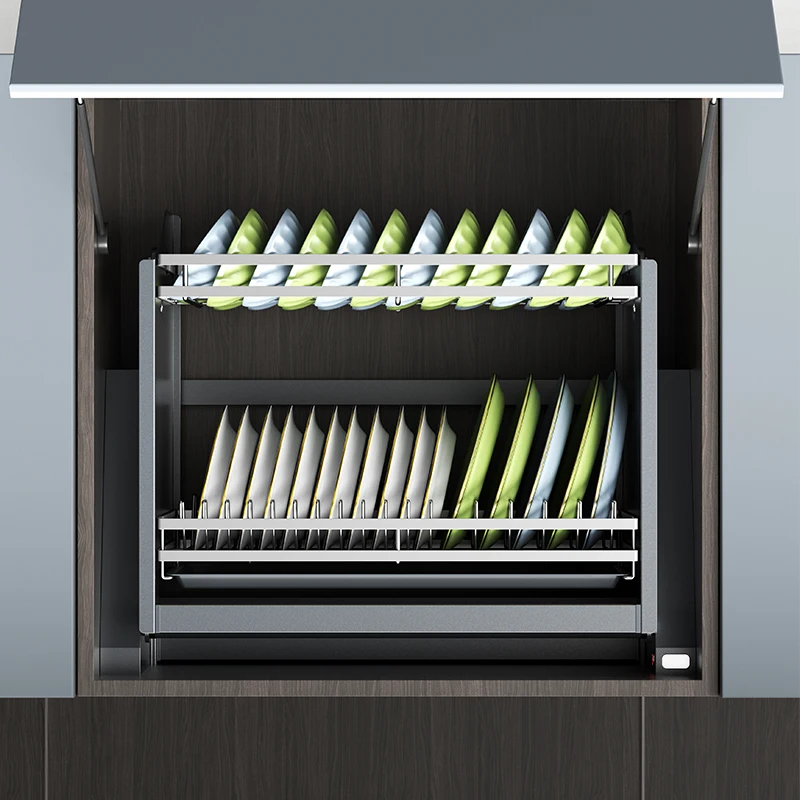 

Электрическая подъемная система TLF Reserve для кухонной фурнитуры: выдвижная корзина для шкафа