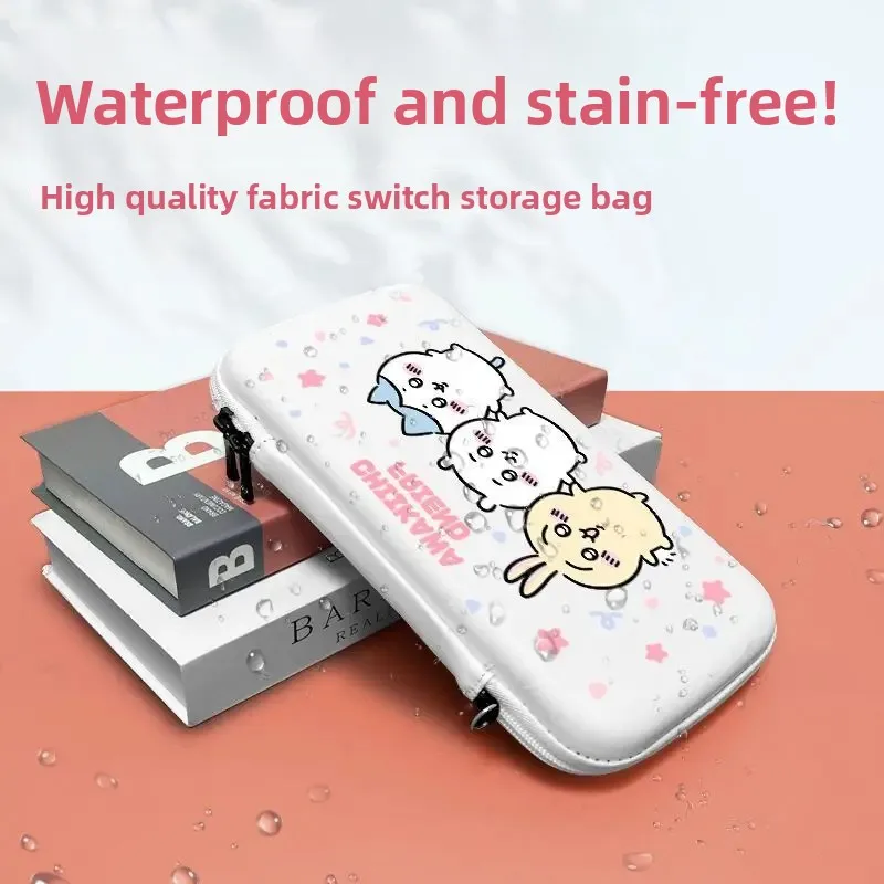Switch Carrying Case For Chiikawa Anime Cute Nintendo OLED Lite And Switch 2 Storage Bag Pouch Protective Travel - view 5