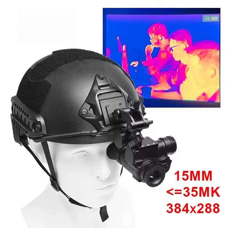 

BINOCK NVG10 BTI10 15mm 384x288 Helmet Thermal Imaging Goggles Thermal Camera Scope Night Vision Monocular for Hunting