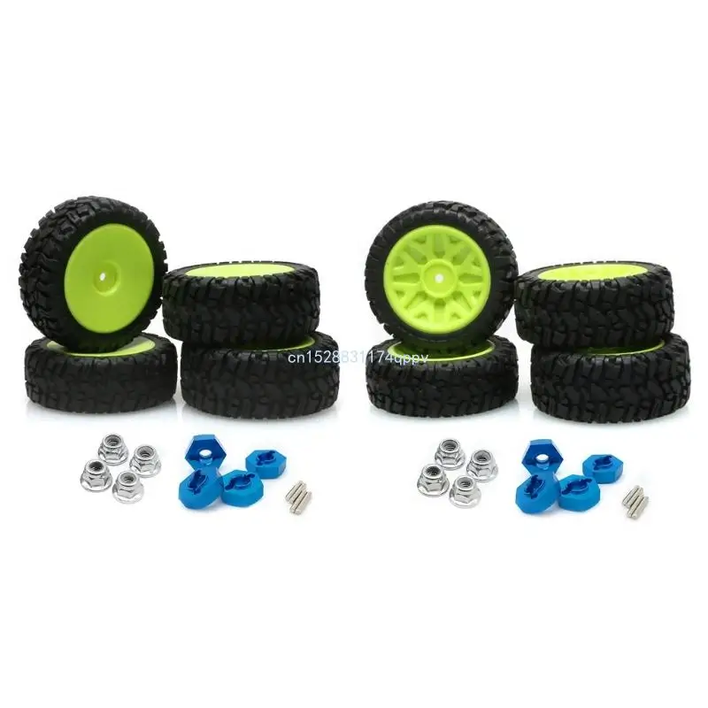 

4 Pcs Rubber Wheel Tires for Remote Control Crawlers Mud Tires Accessories Dropship