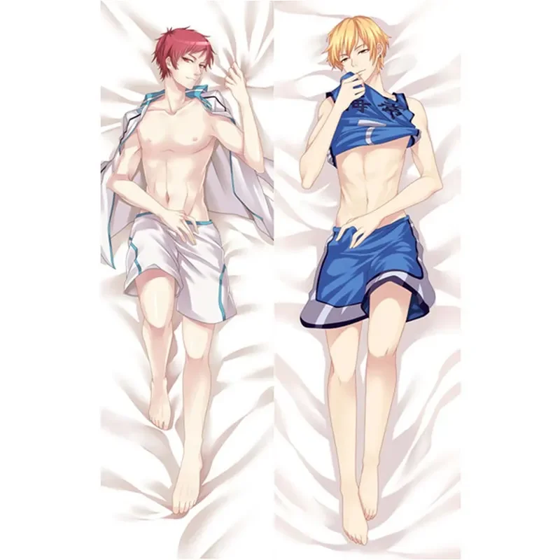 Anime Kuroko No Basketball pillow Cover Dakimakura Case Kuroko Tetsuya Kagami 3D Double-sided Bedding Hugging Body Pillowcase