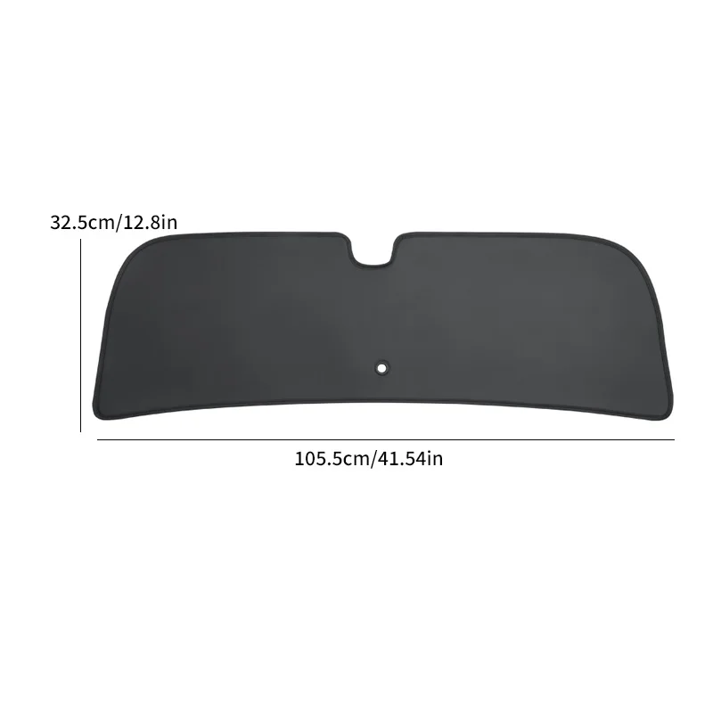 Geeignet für 25-26 Tesla 6-Sitzer Model YL/Model Y Juniper Heckklappenpolster, Kofferraumtür-Wildlederschutzpolster, Innenraumzubehör – Detail 8