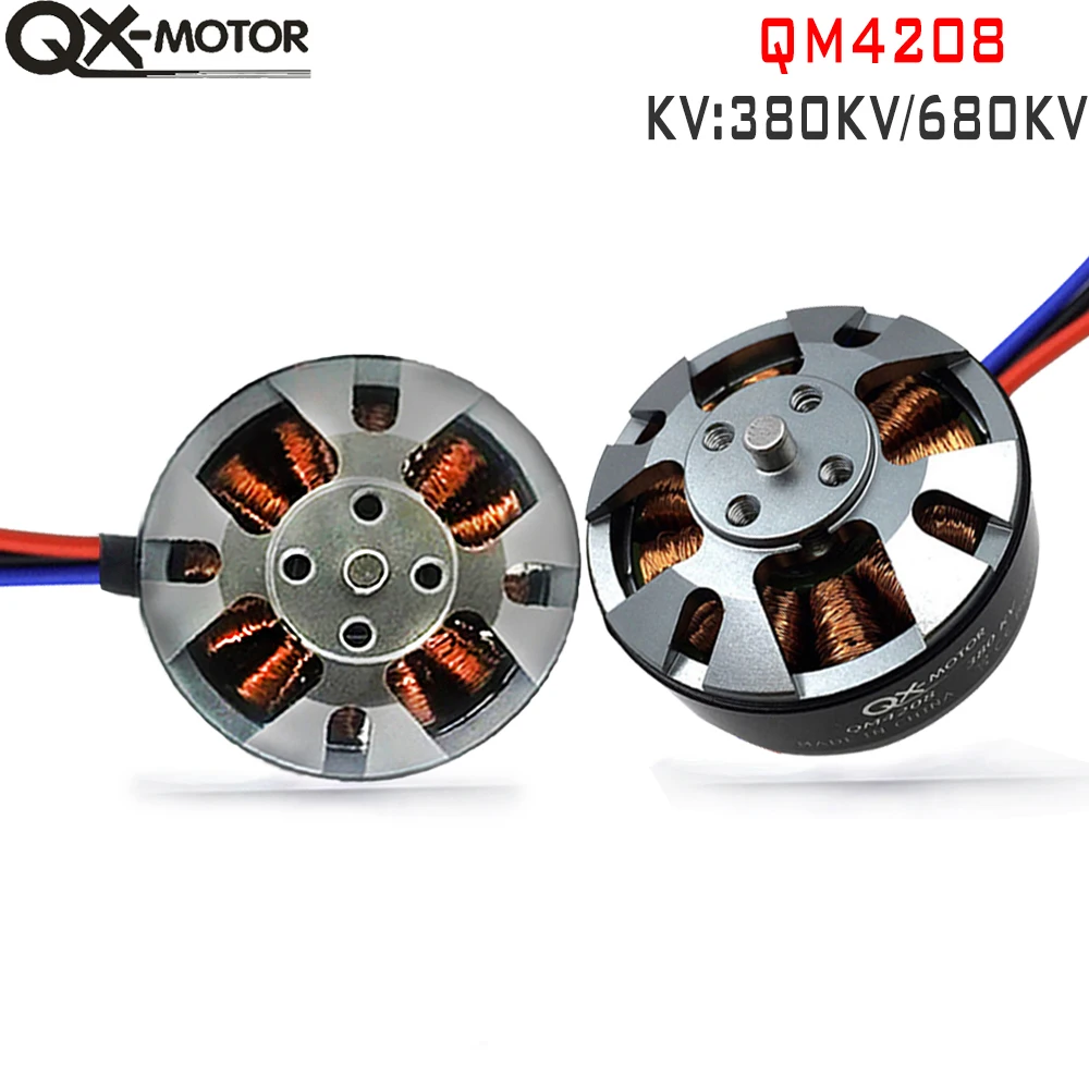 QX-MOTOR QM4208 380/680KV Brushless Motor For Remote Control Toy Parts