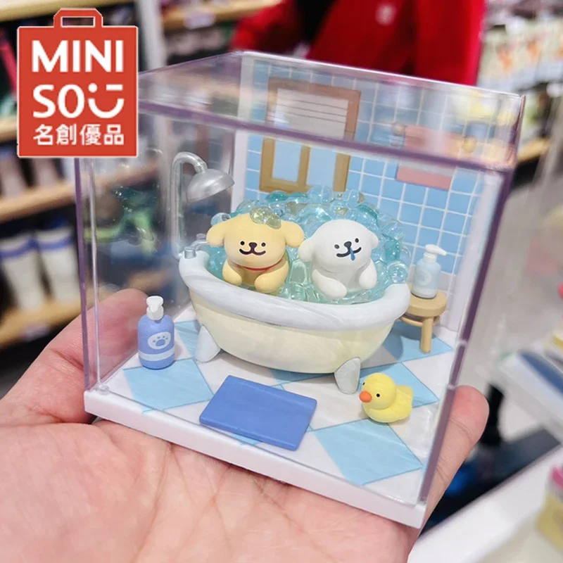 Miniso Blind Box Everyday Moments Series Mysterious Surprise Box Kawaii Cartoon Figure Model Doll Children Toys Gift Cute Toys