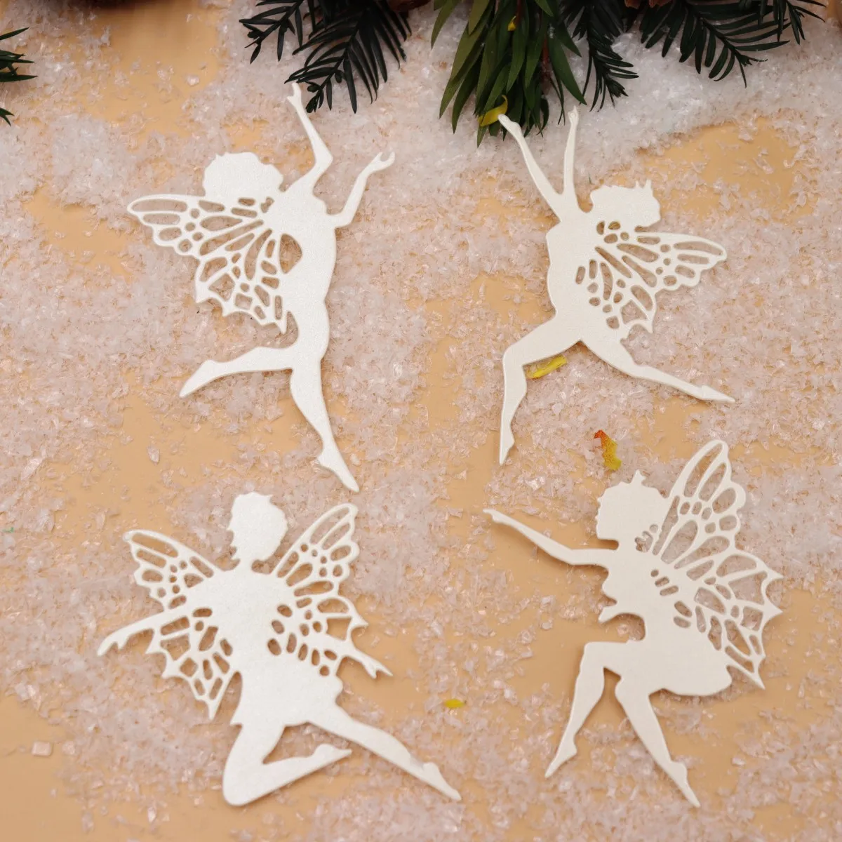 

Christmas Elf Angel Scrapbooking Dies Embossing DIY Greeting Card punch Stencil Template Crafts Cutting Dies 2024 New Arrivals