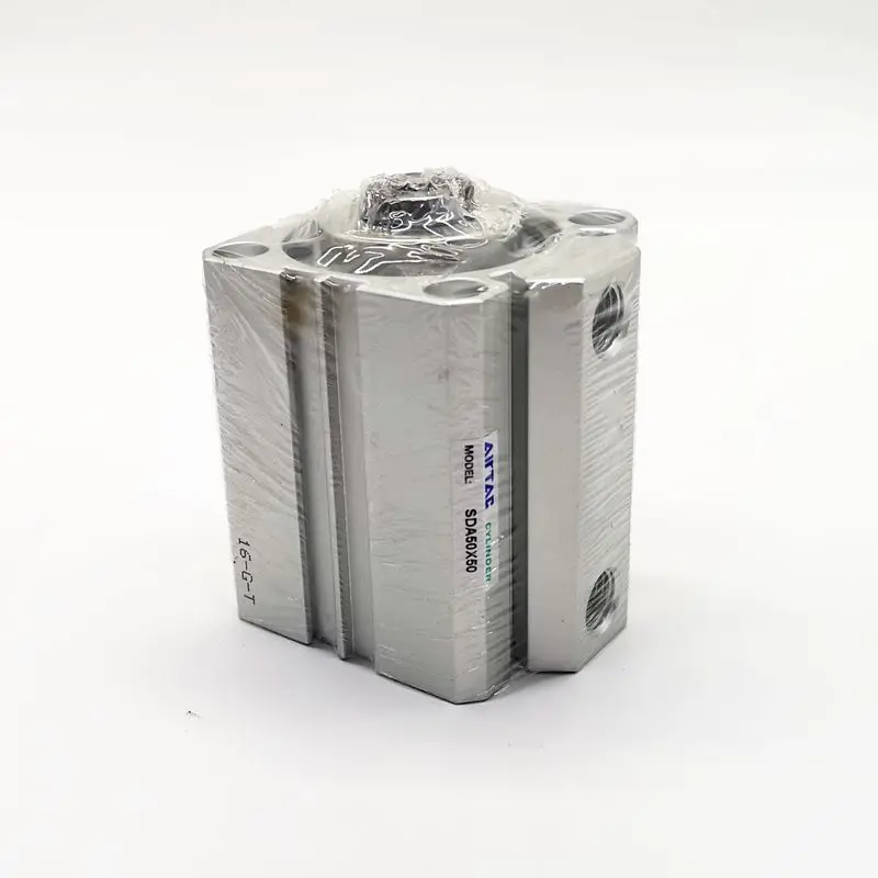 AirTAC Compact Cylinder SDA50X50 Bore 50mm Stroke 50mm Pneumatic Air Cylinder SDA50*50