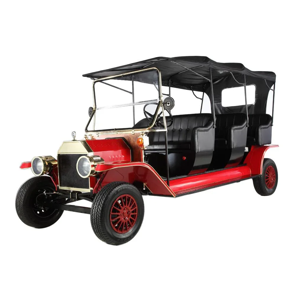 Hyw Classic Design 5 Seat Elektrische Golfkar Nieuwe Energie Golfkar Elektrische Auto Recreatievoertuig Toerwagen