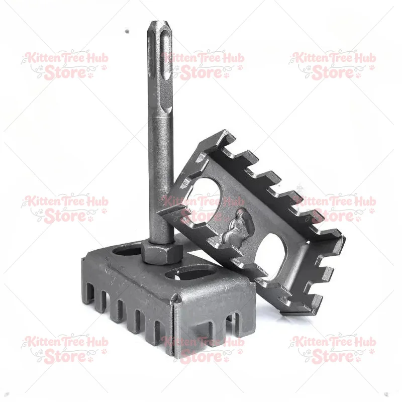 Electricians High Strength Square Hole Cutter Tool Square Shank For 86 Type Junction Box Drywalls Drill Bit