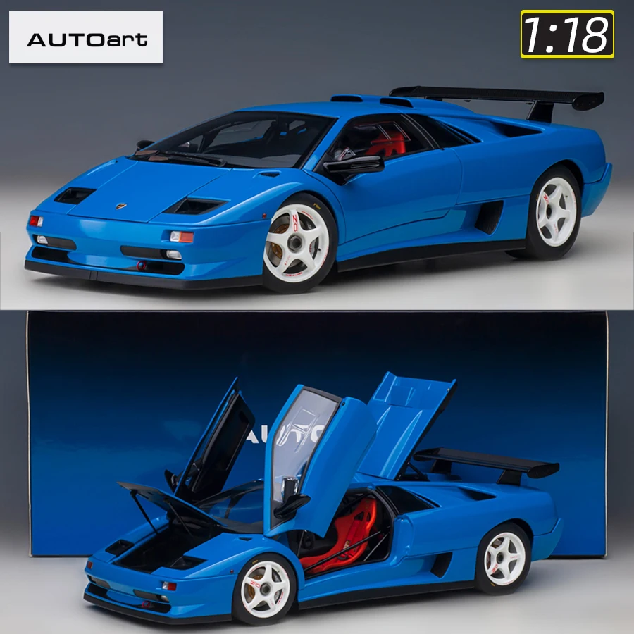 

Autoart новый продукт 1:18 Lamborghini DIABLO SV-R модель спортивного автомобиля, дисплей подарков, коллекция статических орнаментов