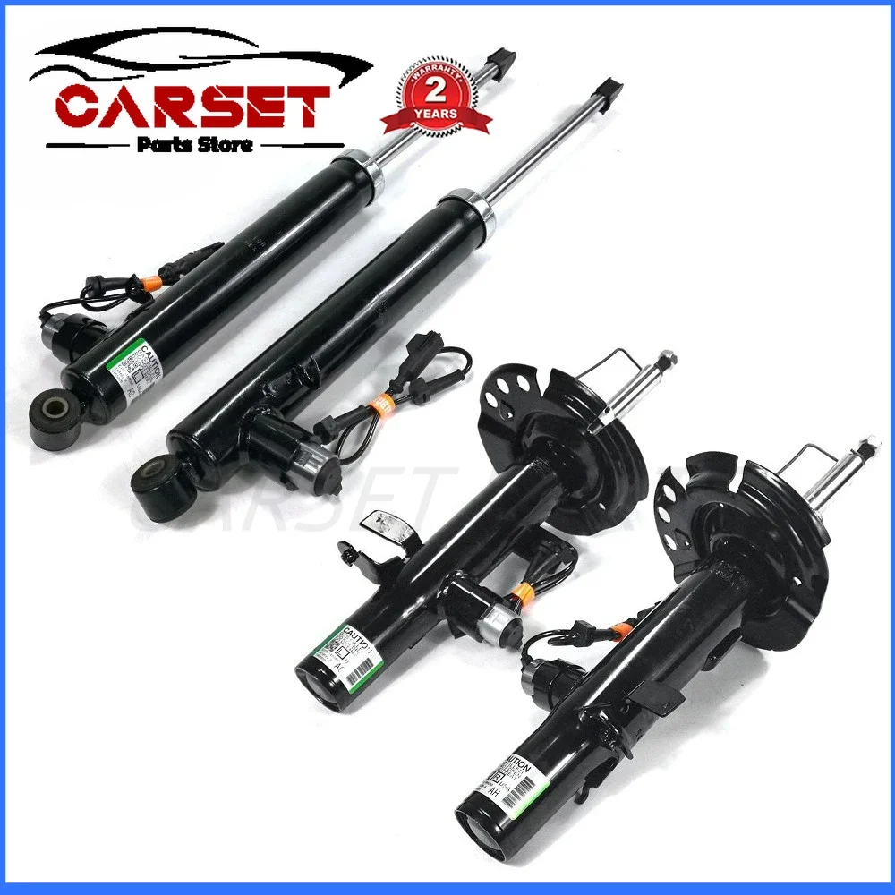 Set ( 4pcs ) Front + Rear Shock Absorbers for Lincoln MKC 2.0L 2.3L 2015-2019 with electric oemEJ7C-18B061 EJ7C-18B060  ASH85853