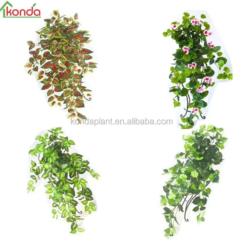 New Design Wedding Decoration Ivy Vines Vineyard Vines Artificial Wall Hanging Plant for Wedding Party Home Decor