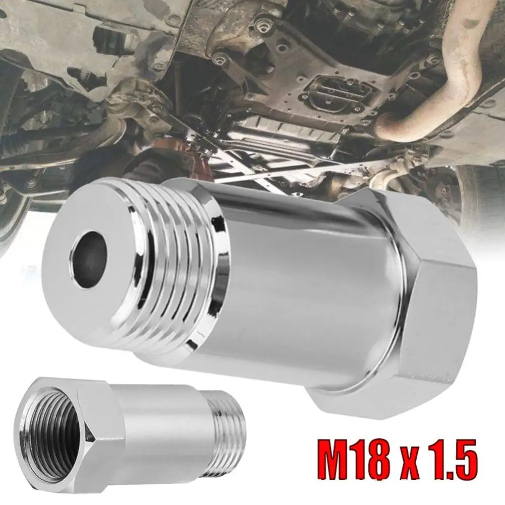 10PCS M18X1.5 Oxygen O2 Sensor Extender O2 Oxygen Sensor Spacer Car CEL Fix Check Engine Light Eliminator Adapter Converter