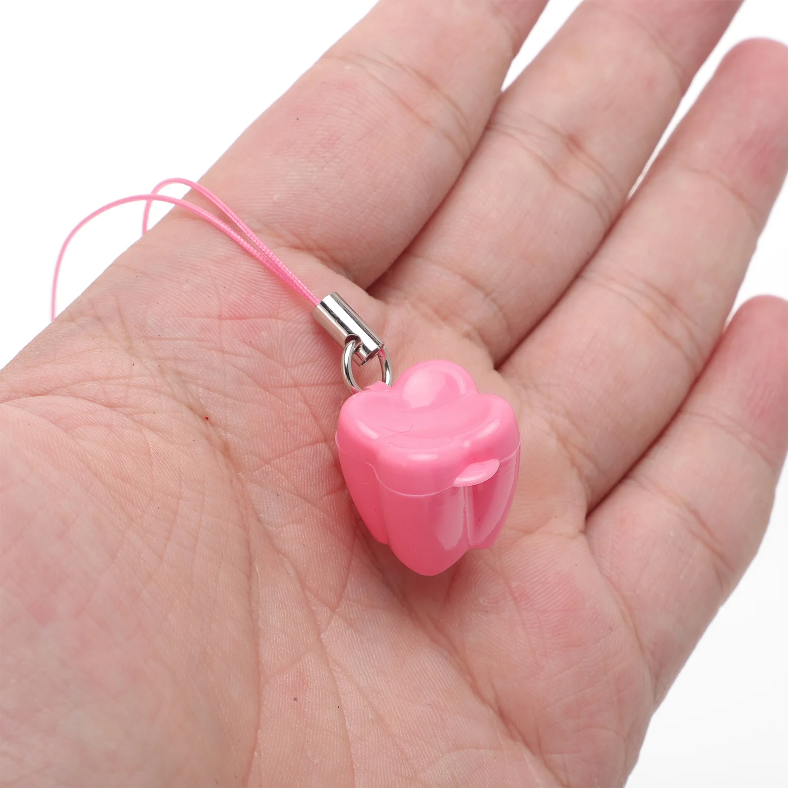 

20pcs Baby Storage Box Cute Children Teeth Baby Tooth Case Holder For Kids Growth Memory Keepsake Plastic Necklace Case