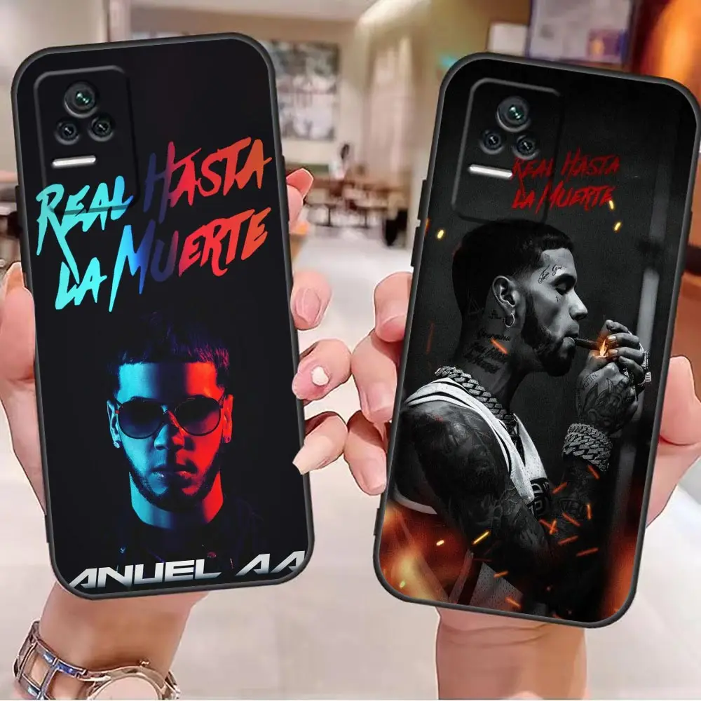 

Anuel AA Rapper Phone Case For Redmi 13C 12C 12 10 10C 9 9A 9T 8 13T K60 Ultra K50 K40S K40 K30 K20 Gaming Pro A2 A1 Cover Cqoue