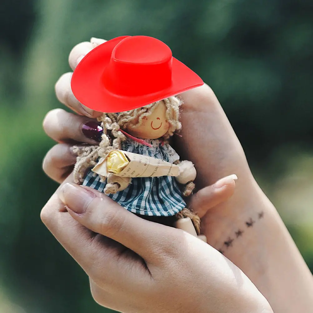 

20 шт. миниатюрных ковбойских шляпок для творческих игр, вечеринок в стиле вестерн, поделок и декораций для тематических мероприятий