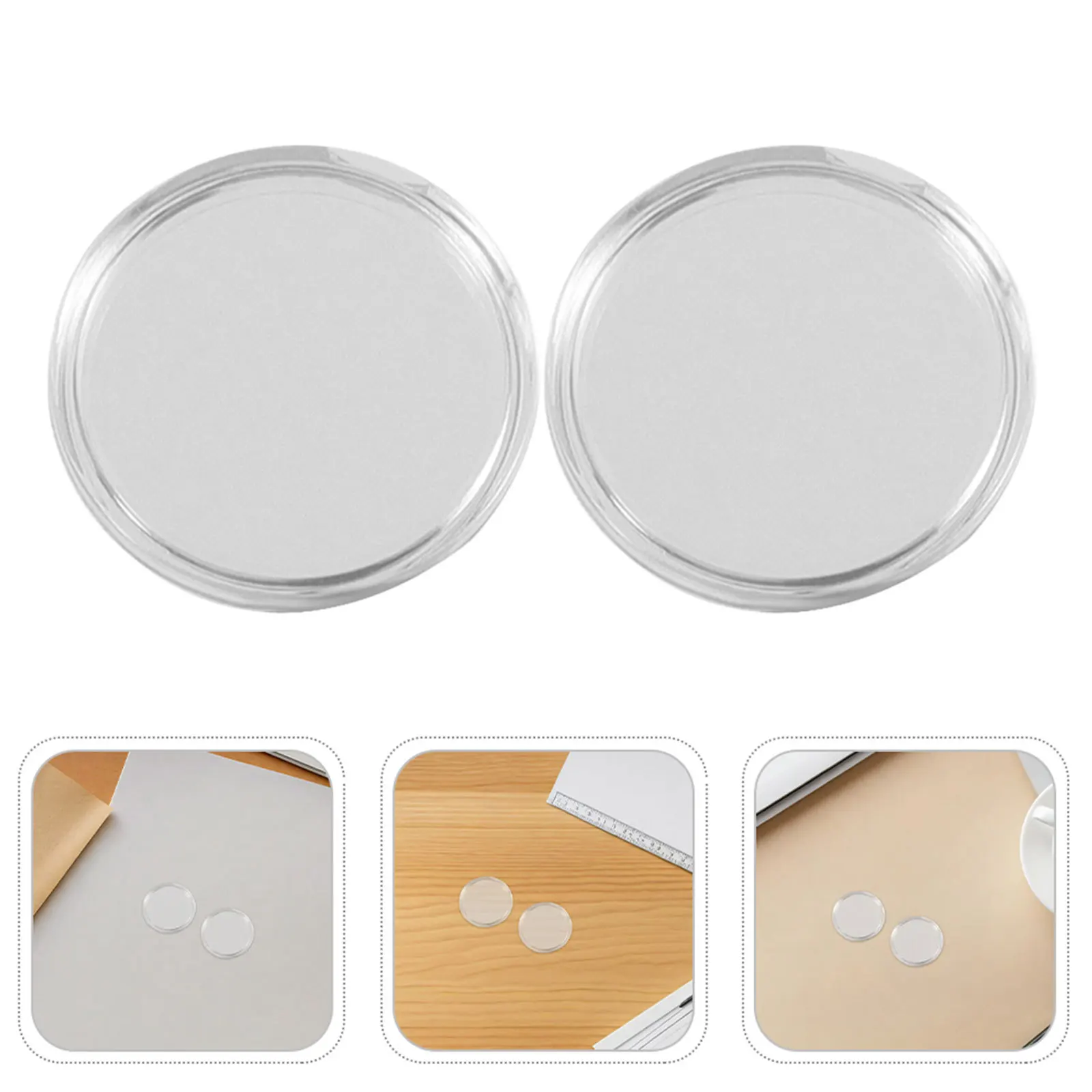 

80Pcs Clear Coin Capsule Round Plastic Coin Protector Display Case for Commemorative Coins Smooth Edge Safe Collection Storage