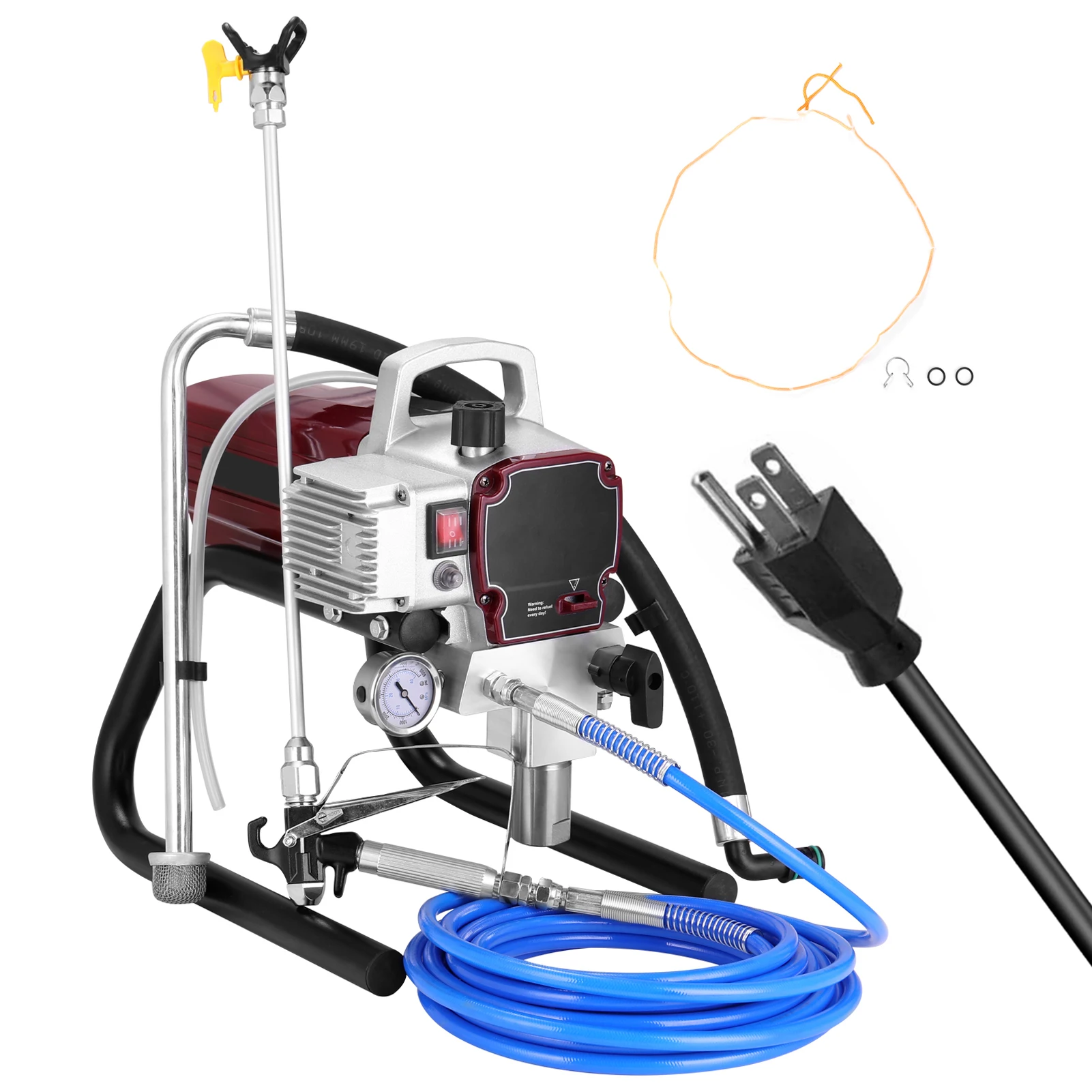 Airless Spraying Machine Professional High-pressure Airless Spraying Machine Electric Paint Sprayer Internal-feed Painting Tool