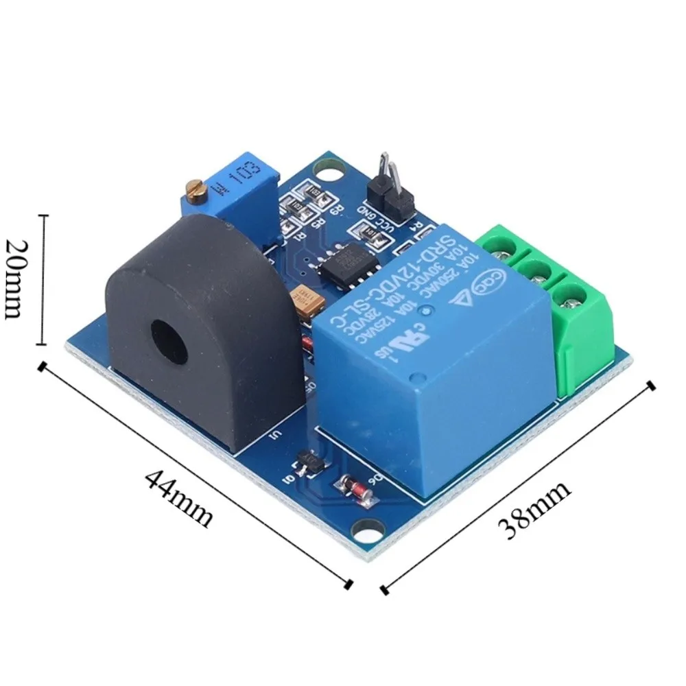 Protection Detection 5A AC Current Sensor 12V Switch Output Current Detection Sensor Industrial Relay Module Home Appliance