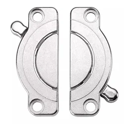 Strong Furniture Hinges Fixing Fitting Alloy Table Top Connector Latch Bracket Conference Desktop Combination Fastener Hardware