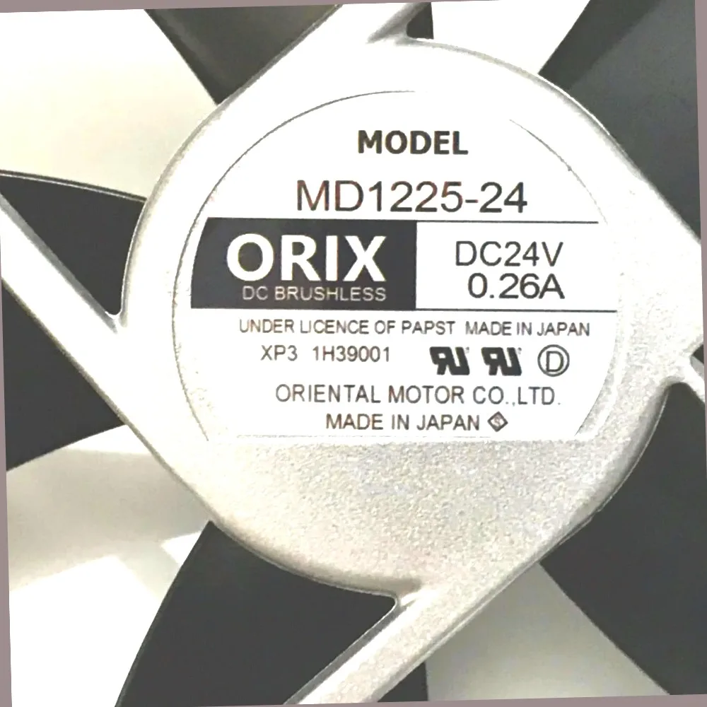 ORIX MD1225-24 DC 24V 0.26A 120X120X25mm Server Cooling FanIndustrial Equipment Ventilation