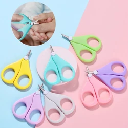 Newborn Baby Safety Nail Clippers Scissors Cutter Convenient Daily Baby Nail Shell Shear Manicure Tools Kids Nail Scissors 1PC