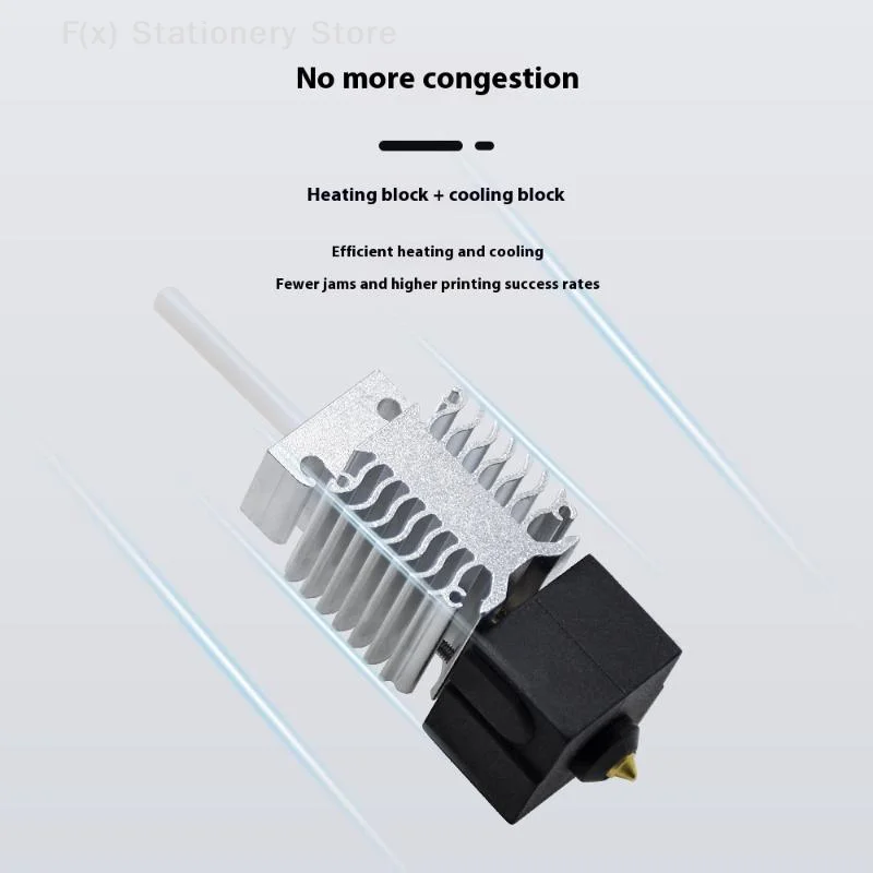 ชุดหัวพิมพ์ Ender 3 V3 SE 1 ชุด พร้อมชุดหัวฉีด ให้ความร้อนและระบายความร้อนได้อย่างมีประสิทธิภาพ ลดความร้อน ท่อสแตนเลส อุปกรณ์เสริมสำหรับเครื่องพิมพ์ 3 มิติ