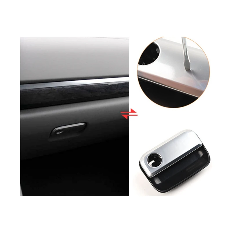 Car Glove Box Lock Latch Handle 958552147 For Porsche Cayenne 2010-2018 Glove Box Handle