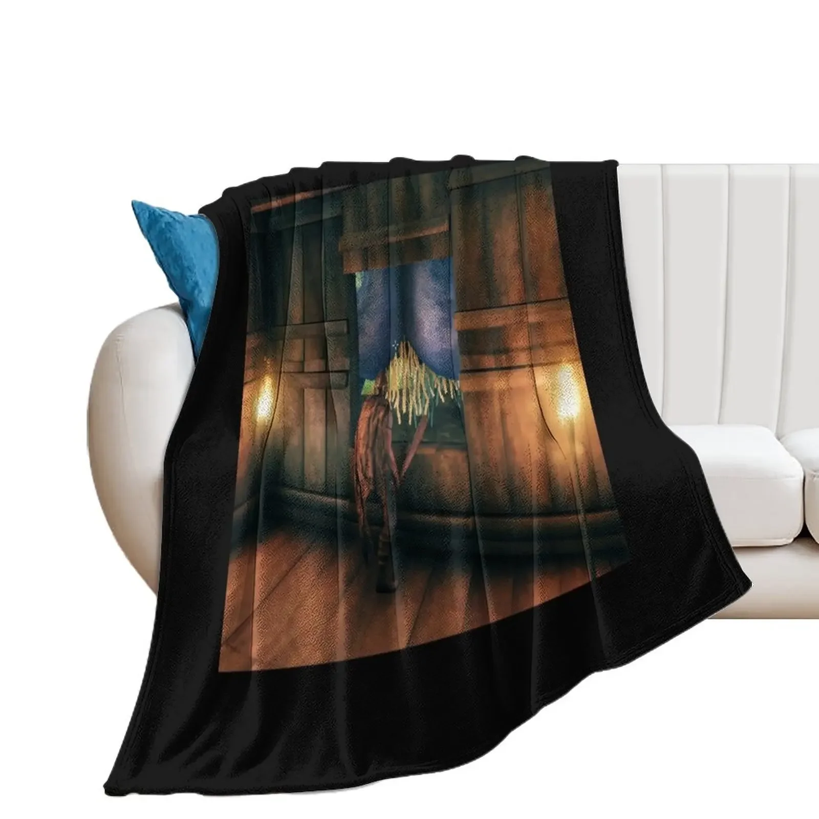 

Valheim - Forest Troll Butt (gift) Throw Blanket Vintage cosplay anime Sofa Hairy Blankets