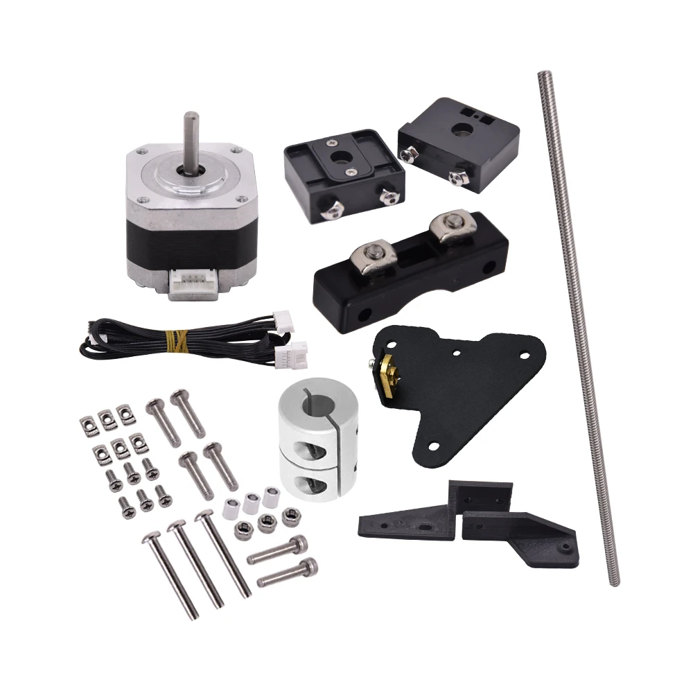 Ender3/CR10 Dual Z Axis Lead Screw Upgrade Kit 42-34 Stepper Motor T8*8 Lead Screw For CR10 ender3 pro 3d printer  upgrade kit