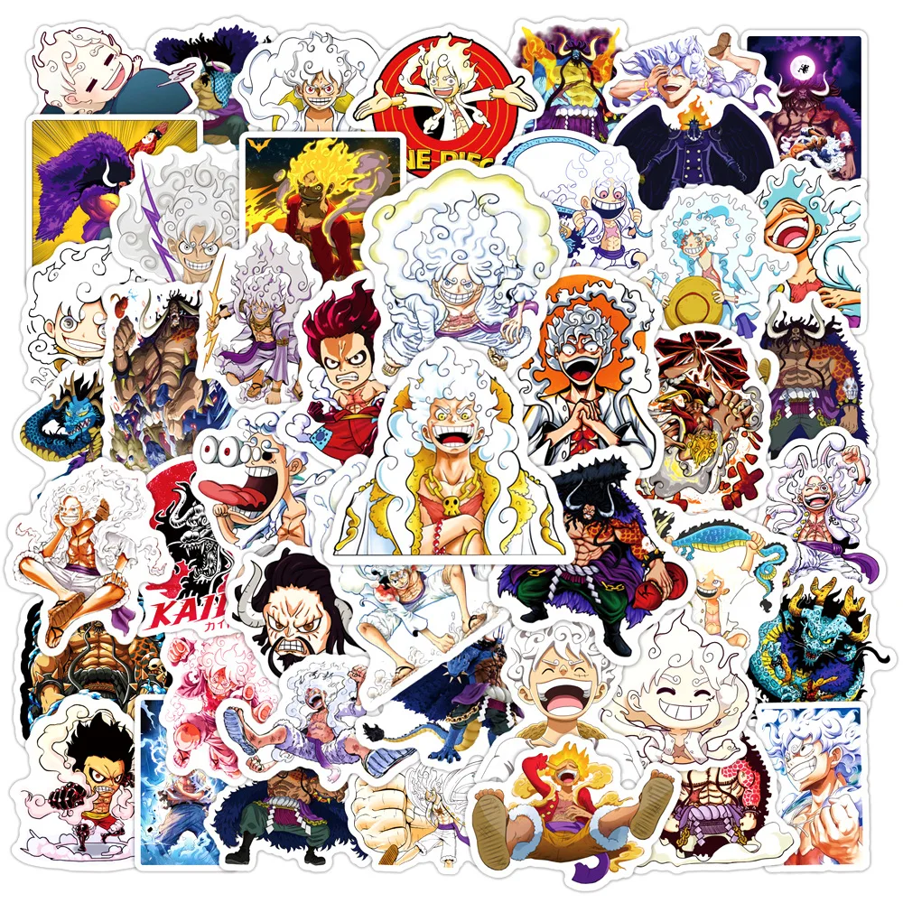 

50Pcs Hot Blooded Anime Series Graffiti Stickers Suitable for Laptop Helmet Desktop Decoration DIY Sticker Toy