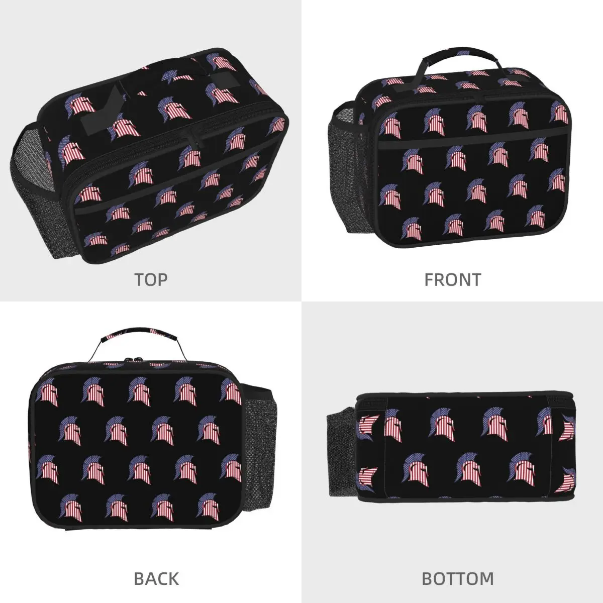 Spartan Race Sparta Spirit Insulated Lunch Bag for Women Kids Portable Food Boxes Thermal Lunch Box Tote