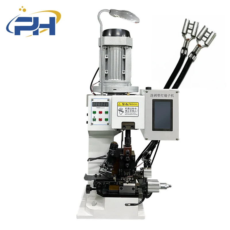 

Electrical Terminal Wire Stripping Crimping Machine For Multicore Cables