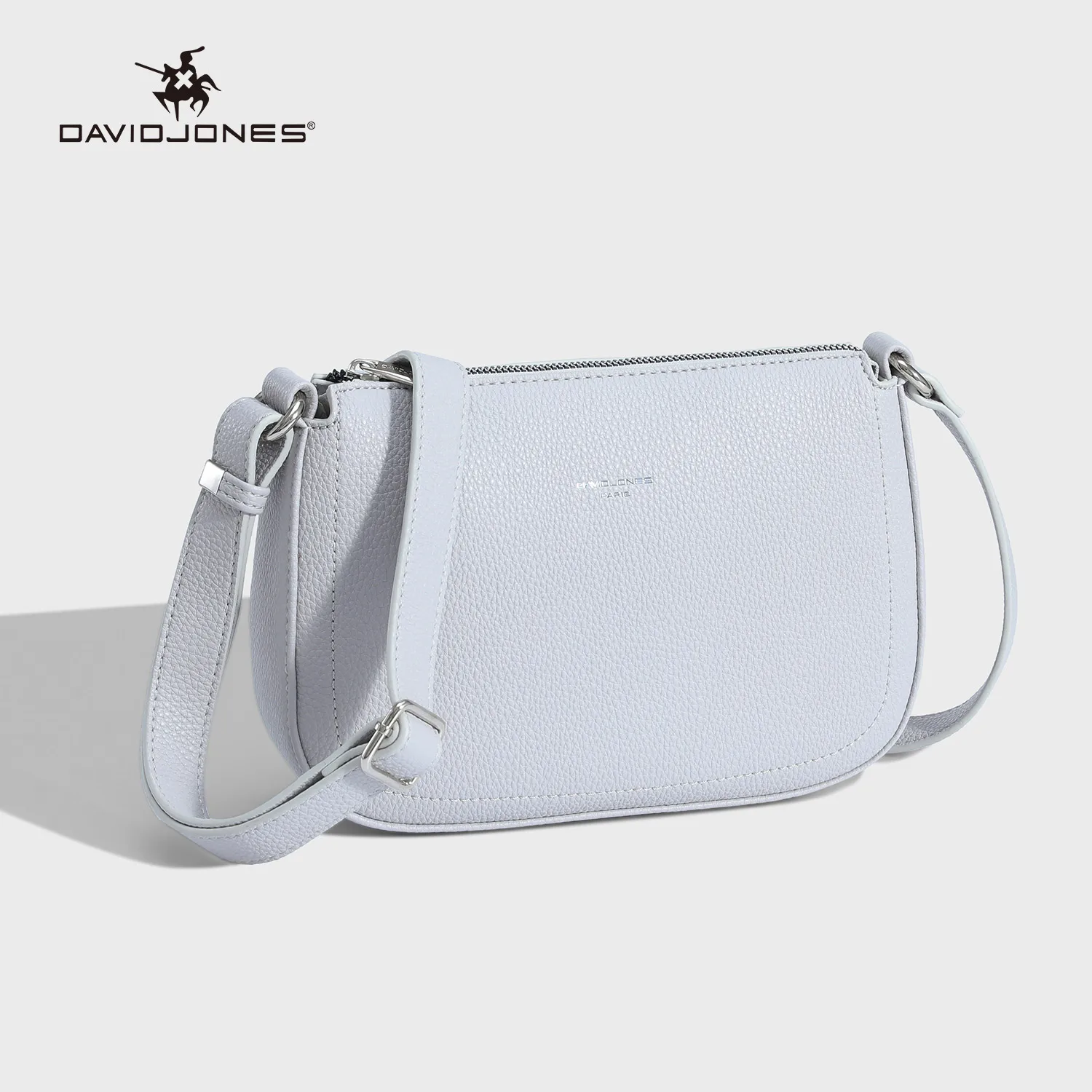 David Jones Handbags for Women Soft PU Leather Large Capacity Fashion New Crossbody Exquisite Designer Model Clutch Bag