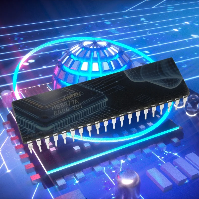 (5-10-20-30-100PCS) MB8877 DIP-40 MB8877A