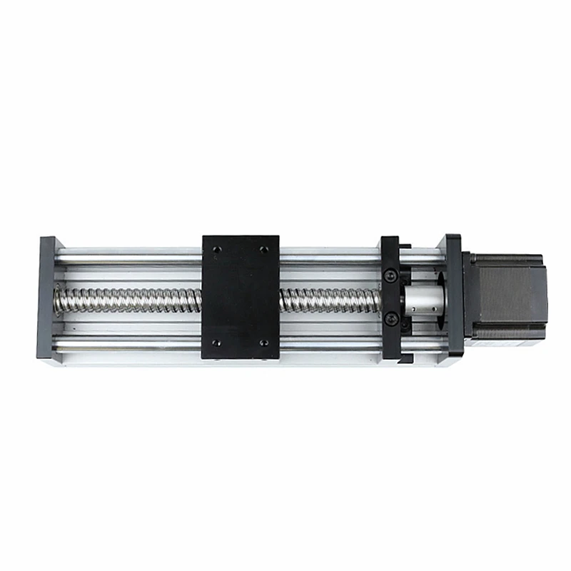 GGP 1204 1605 1610 Ball Screw Linear Guide Motion Module 50-700MM Effective Stroke Rail Table with Motor for CNC 3D Printer Part