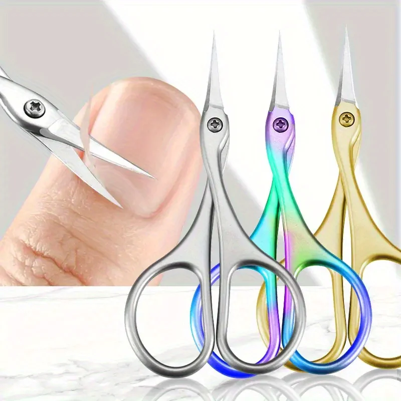 ロシア風デッドライトベージュはさみ鳥型白鳥フロントネイルアート特殊マットビューティーキューティクル小型はさみメイクアップツール