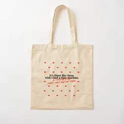 Sabrina Carpenter Merch Time Machine Cot Canvas Bag Travel Designer Tote Printed Grocery Torba na ramię wielokrotnego użytku Składana tkanina