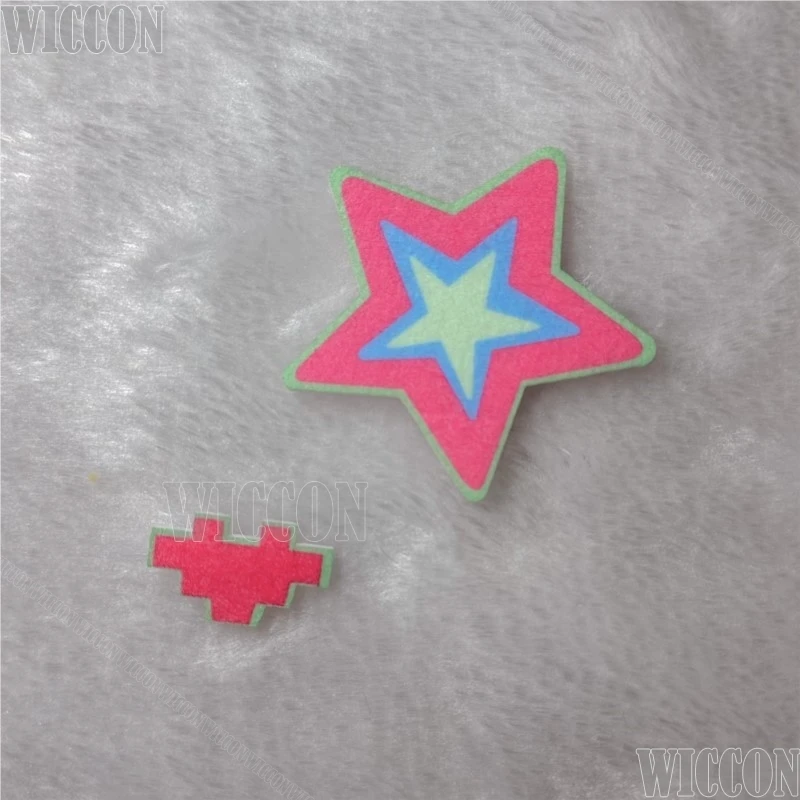 Masque pour les yeux de scène Alien, masque de sommeil pour Cosplay, tenue mignonne, pince à cheveux, autocollant, Halloween, carnaval, fête, jeu de rôle, personnalisé